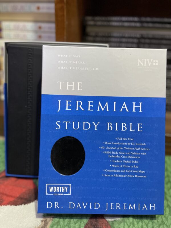 NIV JEREMIAH STUDY BIBLE